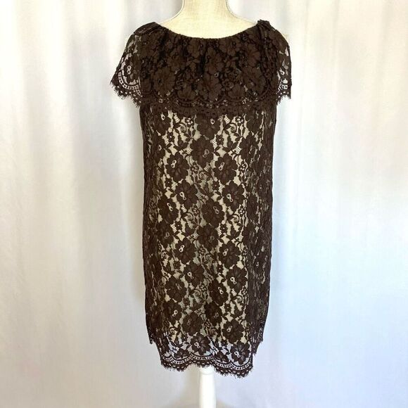 Adrien n Emilie Dresses & Skirts - Vintage 60s Adrien n Emilie Lace Mini Dress Mod Lacey Loose Women’s